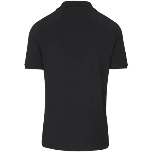 Mens Houston Stretch Golf Shirt Black Back